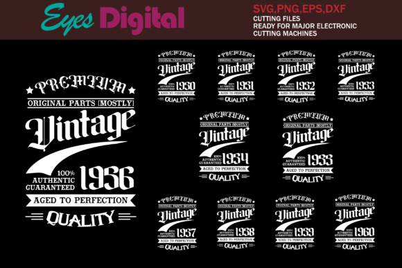 Download Vintage 1950-1960 - Premium Bundle