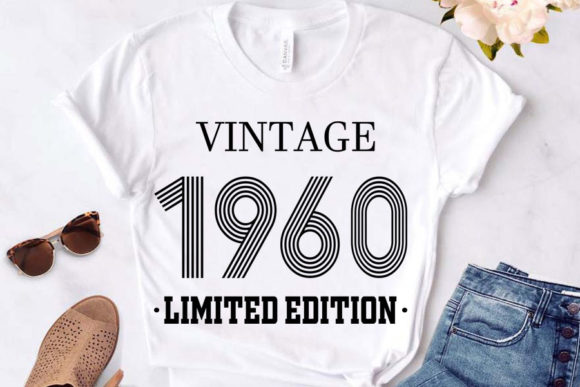 Download Vintage Since 1960 Svg, Birthday Svg, 62 - Premium Resources