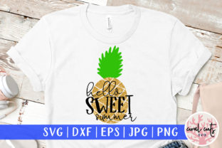 Download Hello Sweet Summer Cut File - Summer cut file Collection
