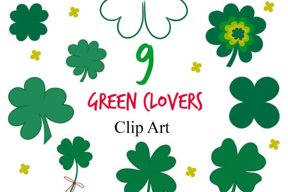 Download Green Clovers Clipart - Clovers Collection