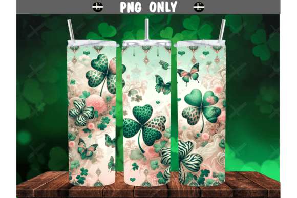 Download St Patricks Day Animal Print Clovers - Premium Resources