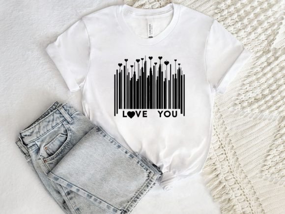 Download Barcode Love You Svg Cricut Cut File - Love you Collection