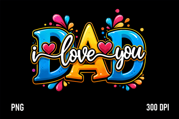 Download I Love You Dad Fathers Day PNG - Love you Collection