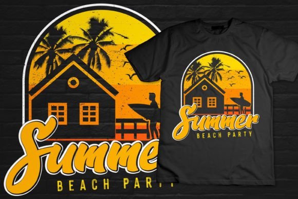 Download Summer Beach Retro Vintage T Shirts Svg - Vintage t shirts Collection