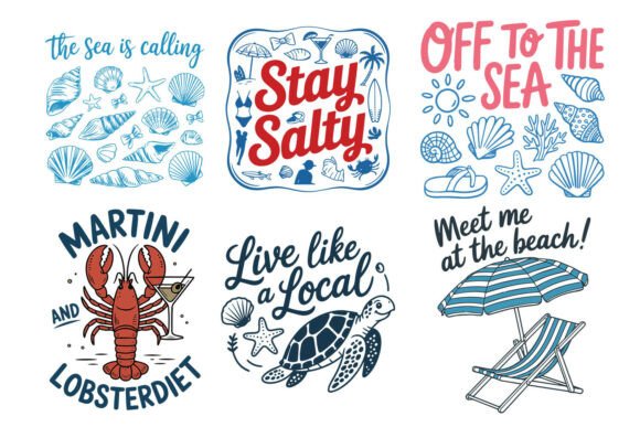 Download Summer Cut Files SVG Bundle - Summer cut file Collection