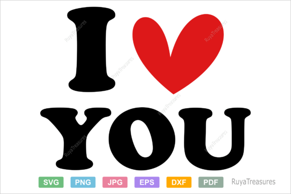 Download I Love You Svg, Heart Love Svg, Romantic - Love you Collection